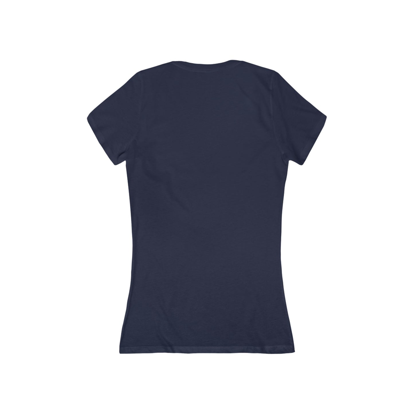 FIRST PRESS - HUMAN EDITION - WOMEN'S DEEP V-NECK TEE - "Pressed Paw"
