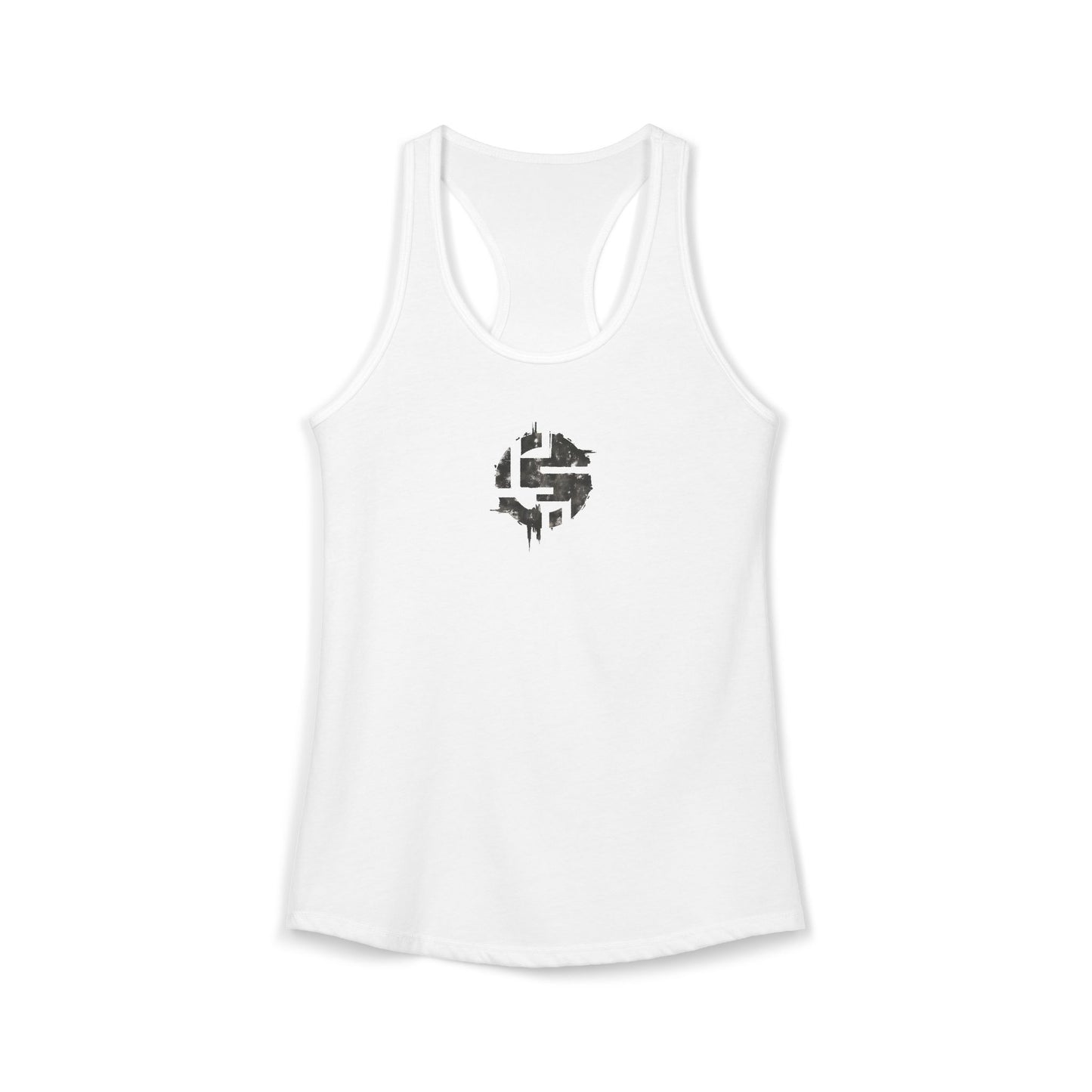 FIRST PRESS - HUMAN EDITION - WOMEN'S RACERBACK TANK TOP - "Mark"