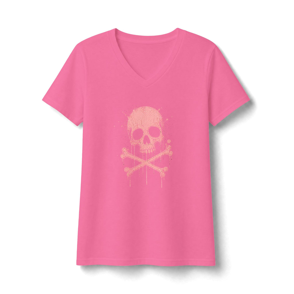 FIRST PRESS - HUMAN EDITION - WOMEN'S V-NECK TEE - "Sweet Surrender"