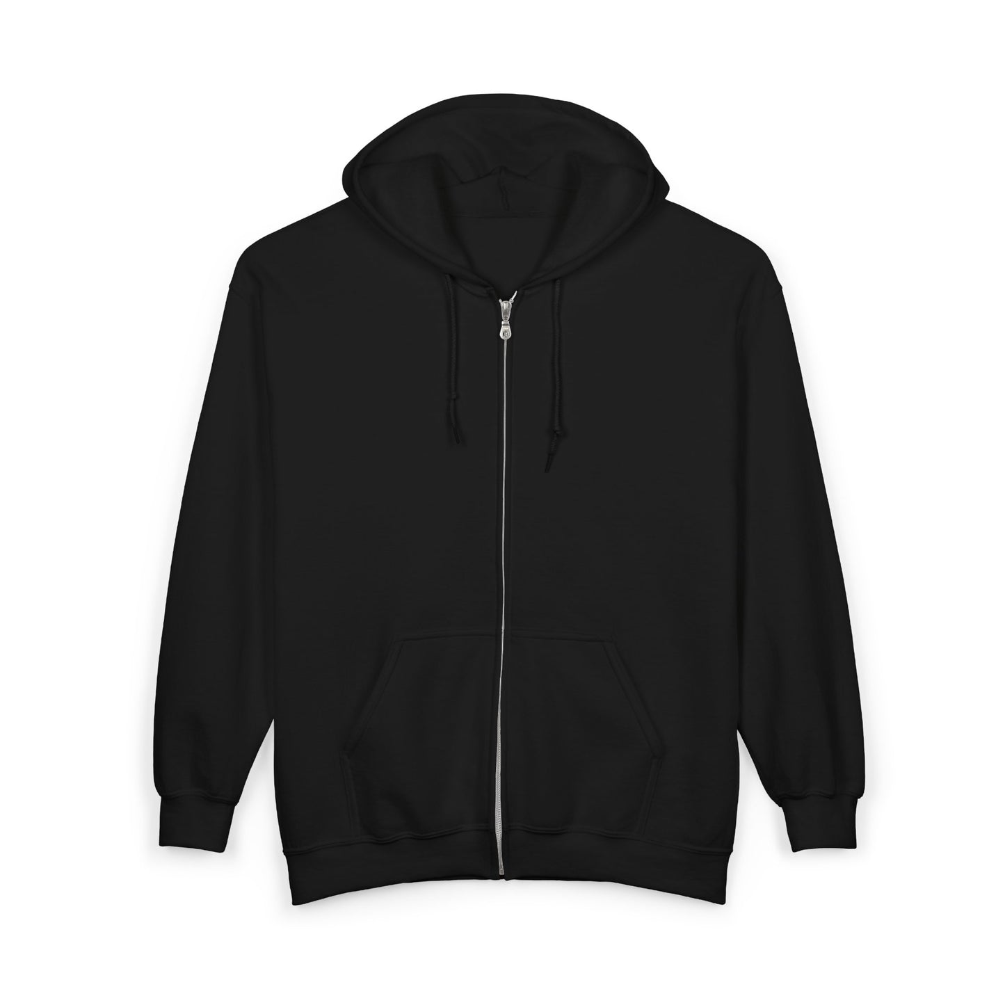 FIRST PRESS - HUMAN EDITION - UNISEX HEAVY BLEND™ ZIP HOODIE - "Ghost Flower"
