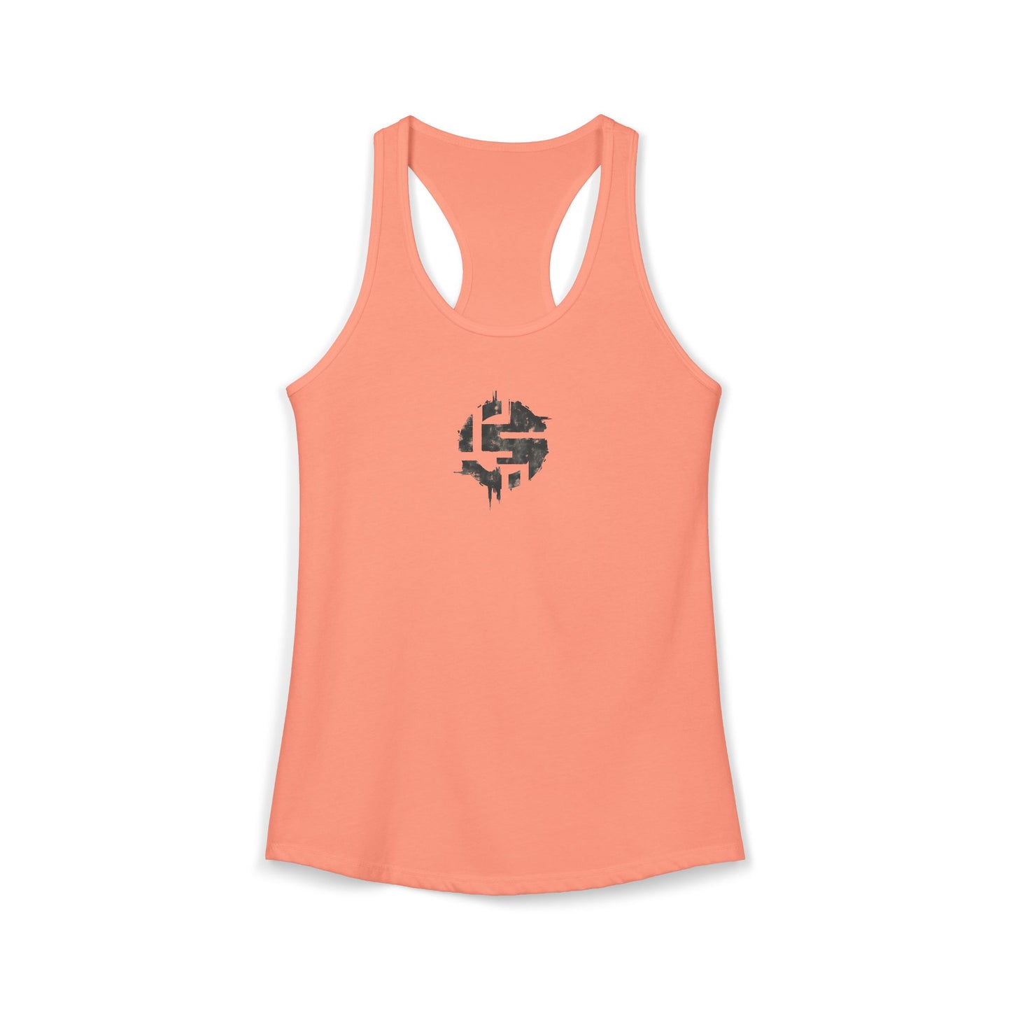 FIRST PRESS - HUMAN EDITION - WOMEN'S RACERBACK TANK TOP - "Mark"
