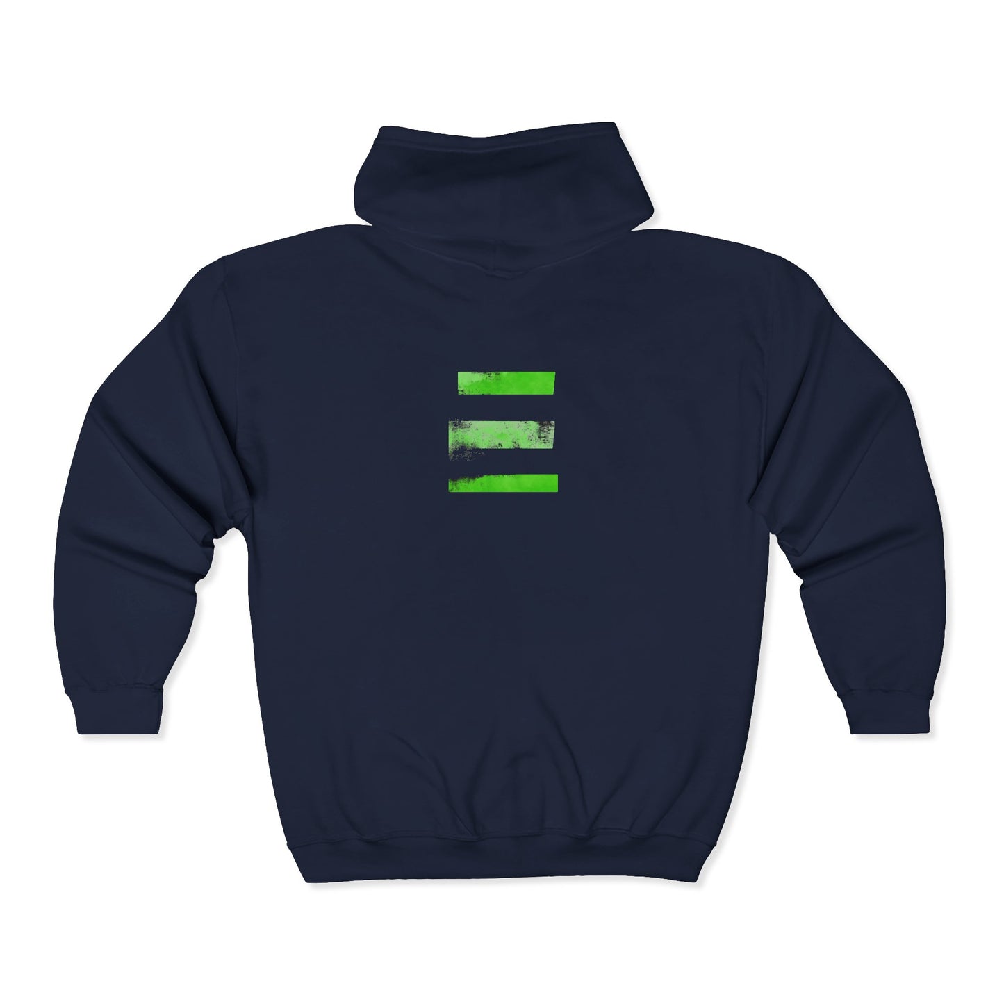 FIRST PRESS - HUMAN EDITION - UNISEX HEAVY BLEND™ ZIP HOODIE - "Night Shift"