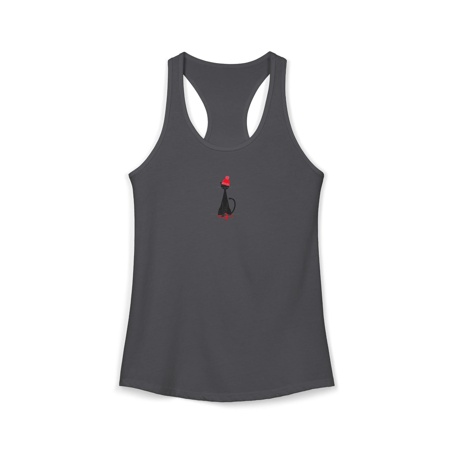 FIRST PRESS - HUMAN EDITION - WOMEN'S RACERBACK TANK TOP - "Pizza Heist"