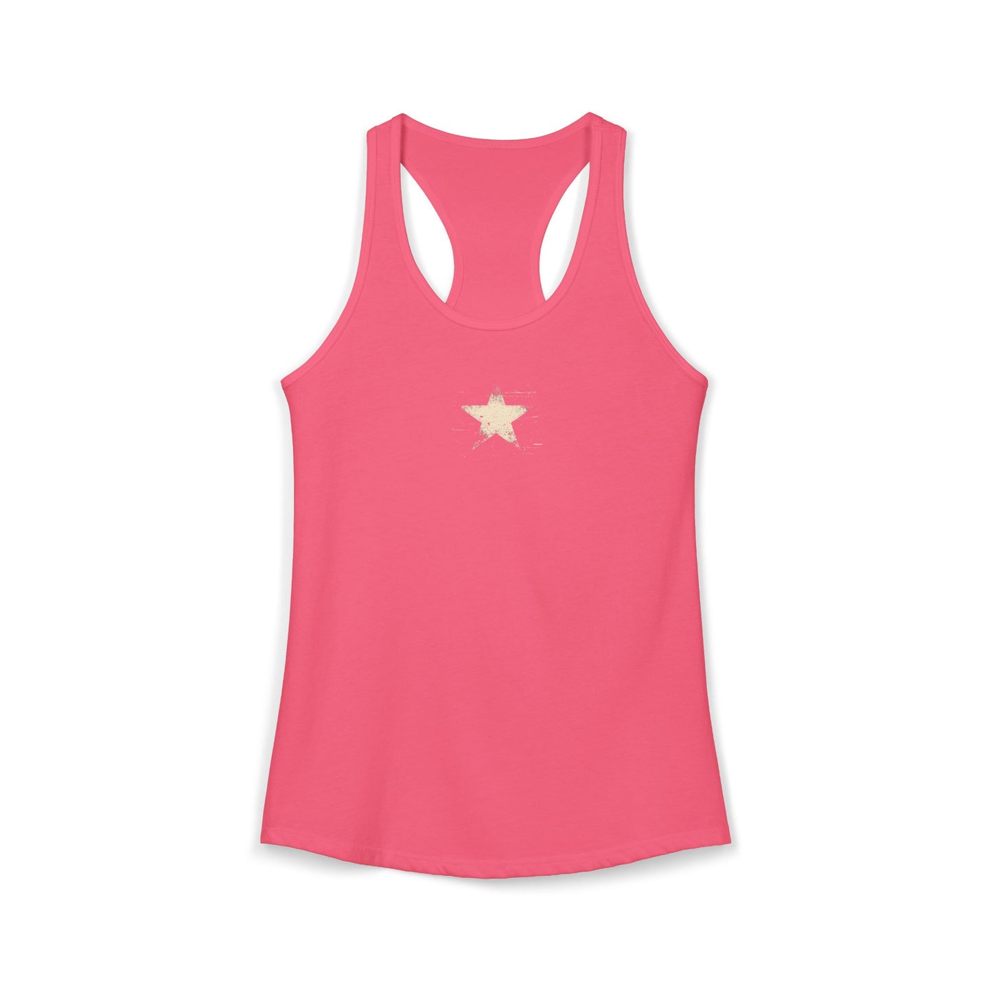 FIRST PRESS - HUMAN EDITION - WOMEN'S RACERBACK TANK TOP - "Analog Star"