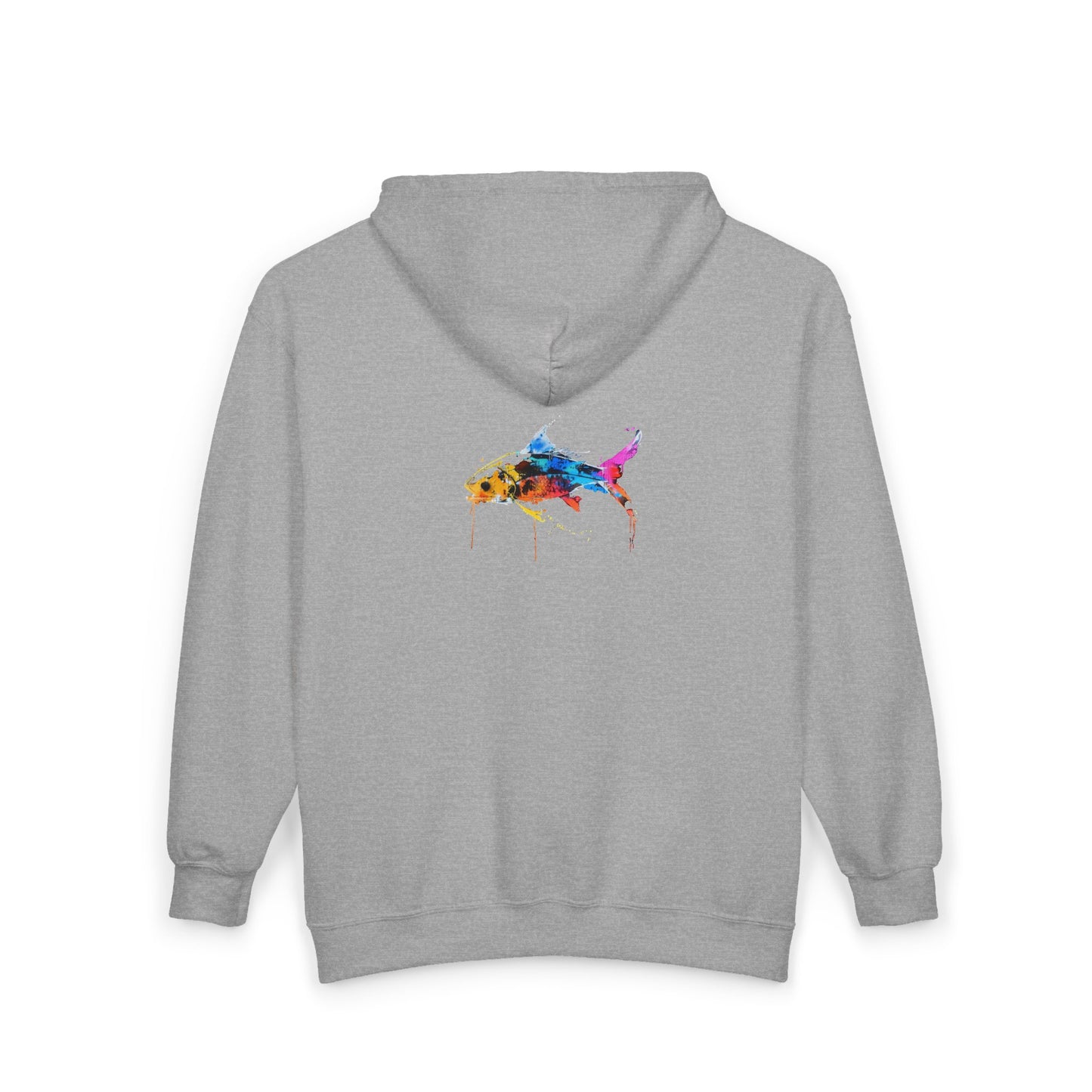 FIRST PRESS - HUMAN EDITION - UNISEX HEAVY BLEND™ ZIP HOODIE - "Wild Current"