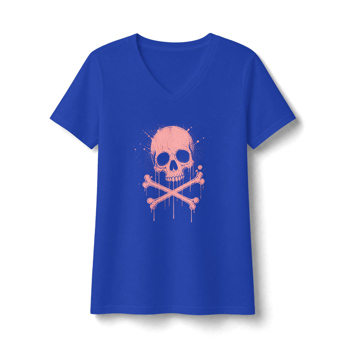 FIRST PRESS - HUMAN EDITION - WOMEN'S V-NECK TEE - "Sweet Surrender"