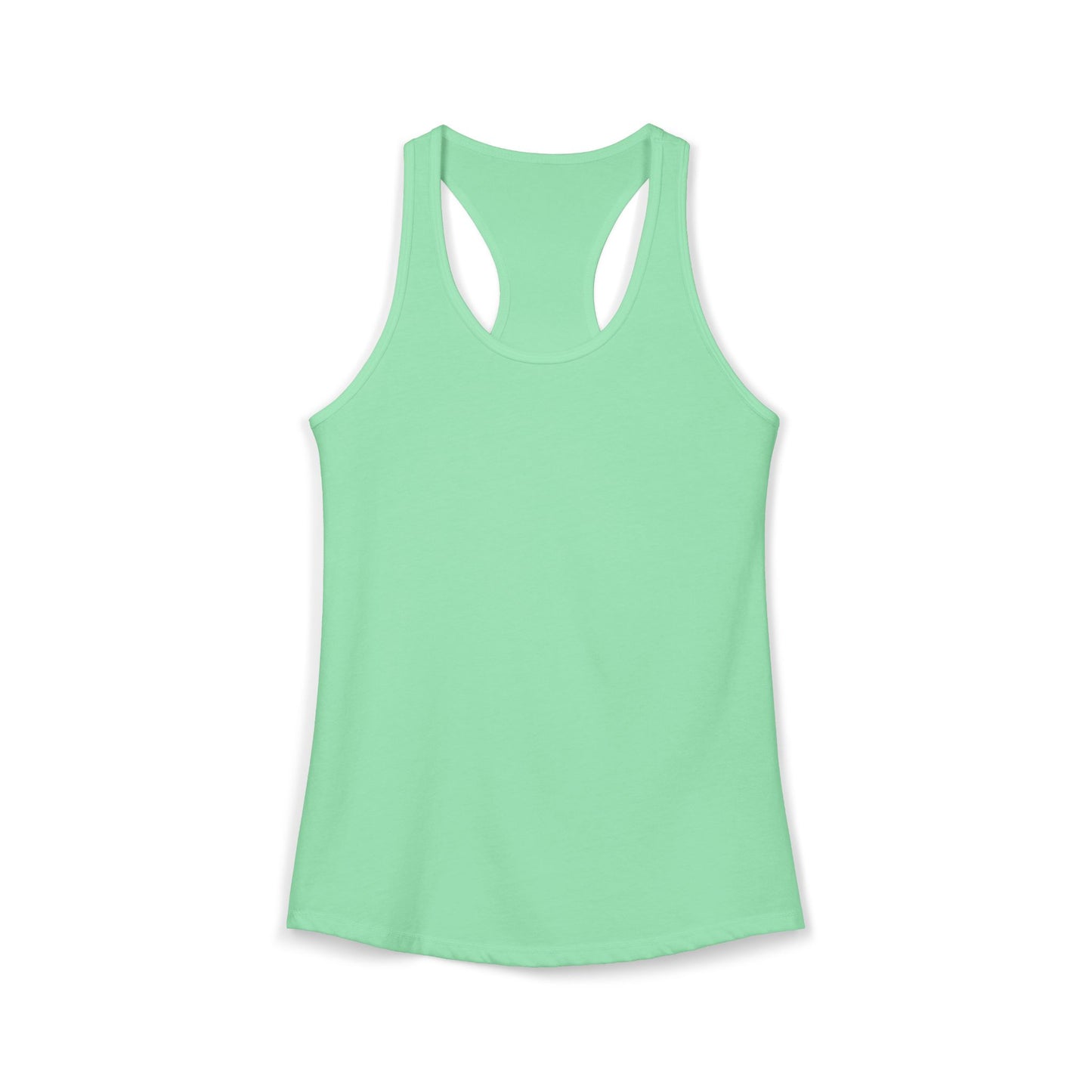 FIRST PRESS - HUMAN EDITION - WOMEN'S RACERBACK TANK TOP - Clean Solid Colors