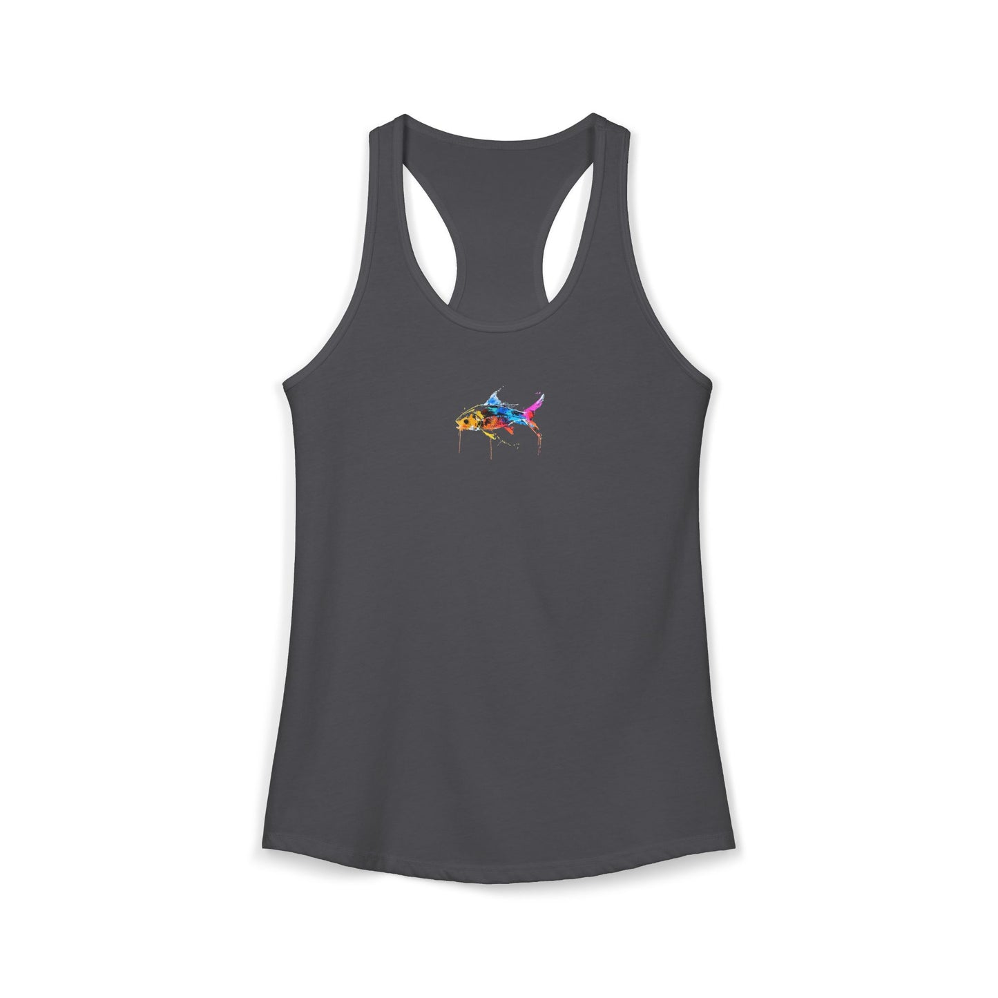 FIRST PRESS - HUMAN EDITION - WOMEN'S RACERBACK TANK TOP - "Wild Current"
