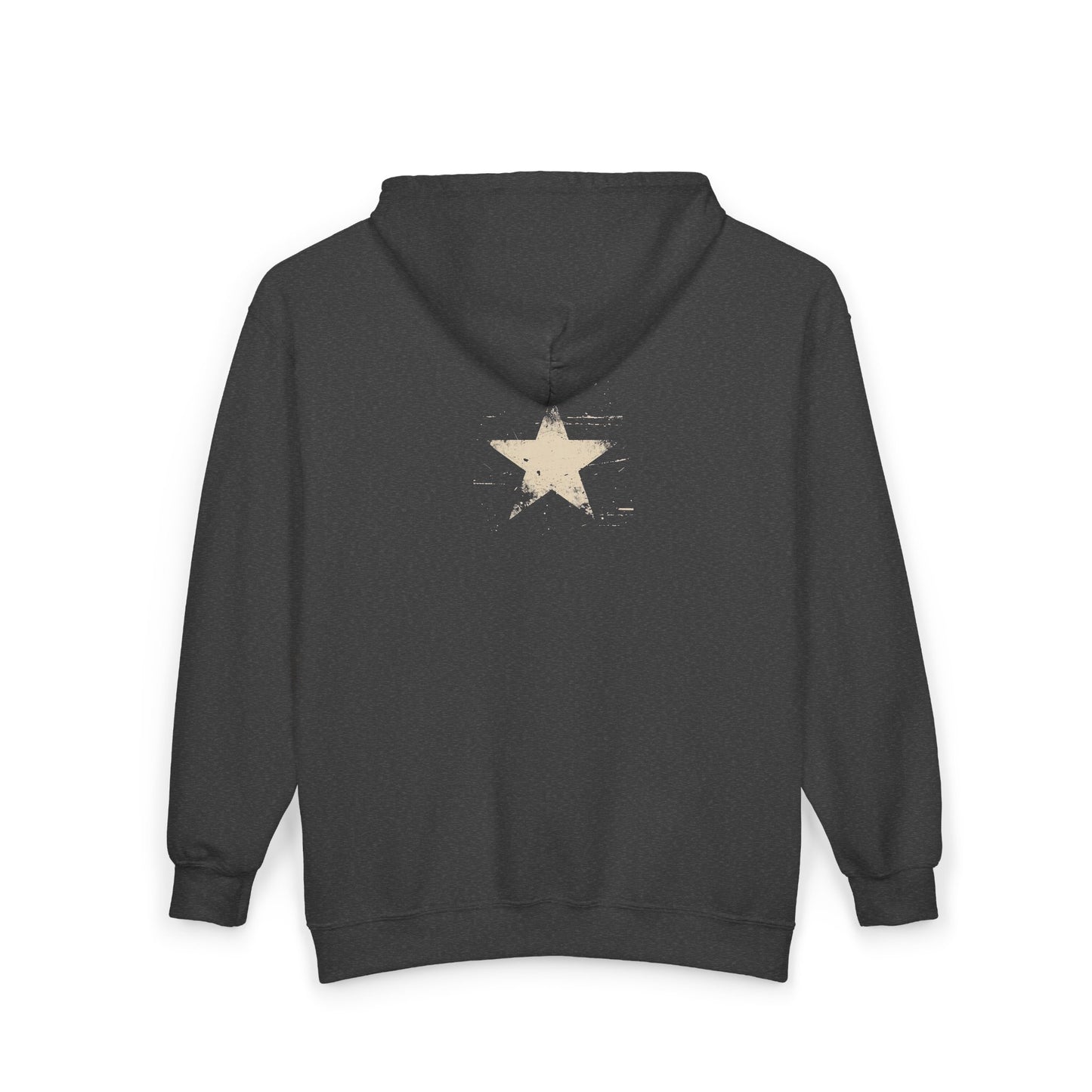 FIRST PRESS - HUMAN EDITION - UNISEX HEAVY BLEND™ ZIP HOODIE - "Analog Star"