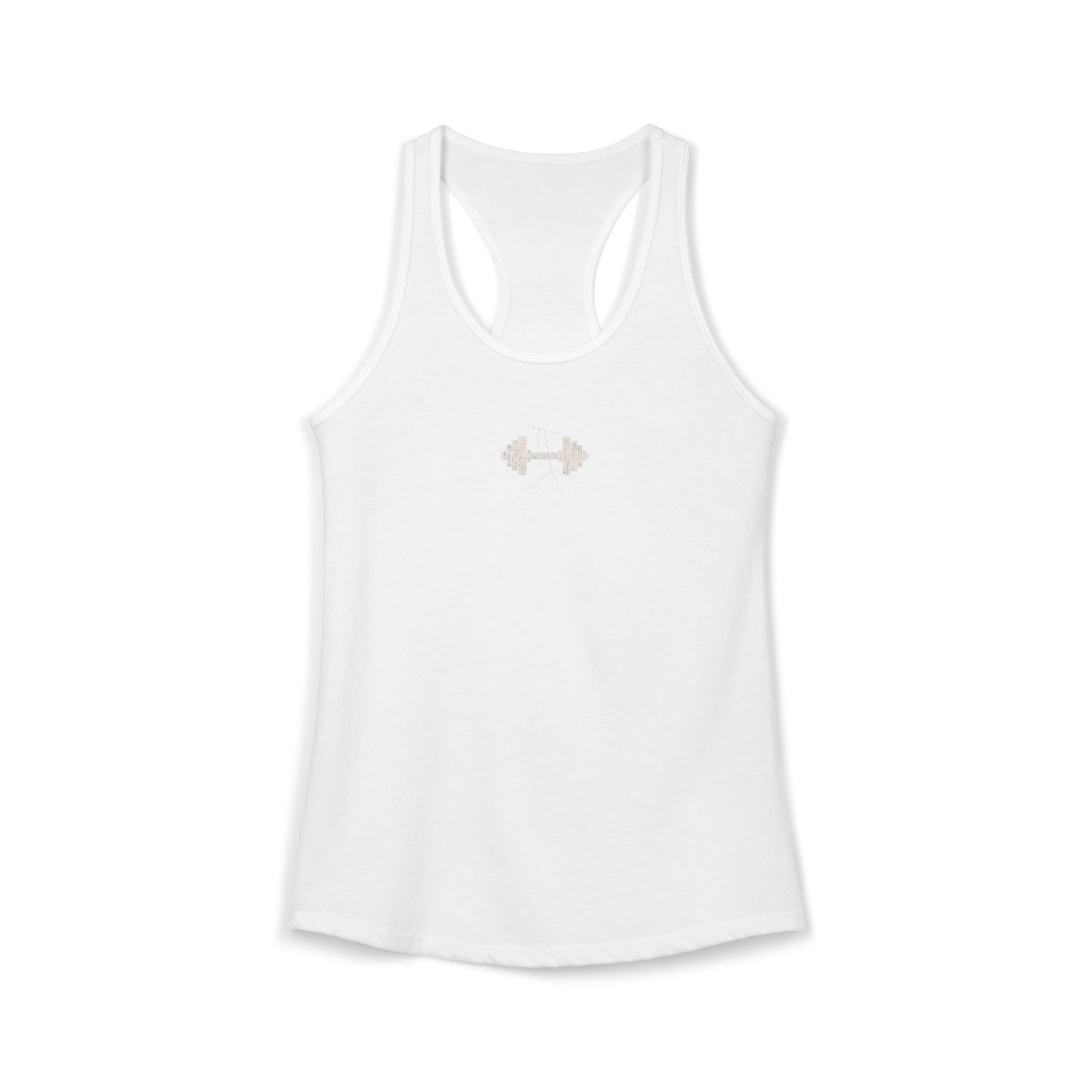 FIRST PRESS - HUMAN EDITION - WOMEN'S RACERBACK TANK TOP - "Load Bearing"