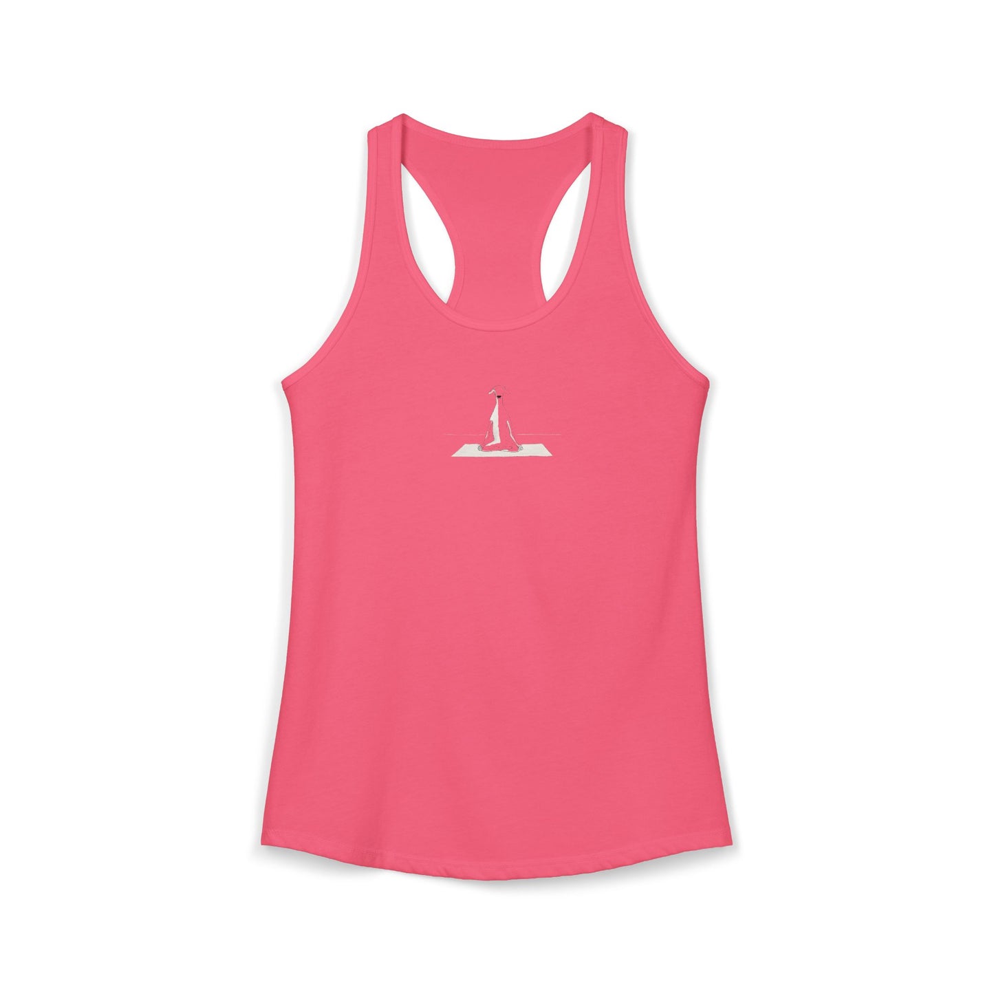 FIRST PRESS - HUMAN EDITION - WOMEN'S RACERBACK TANK TOP - "Still Point"
