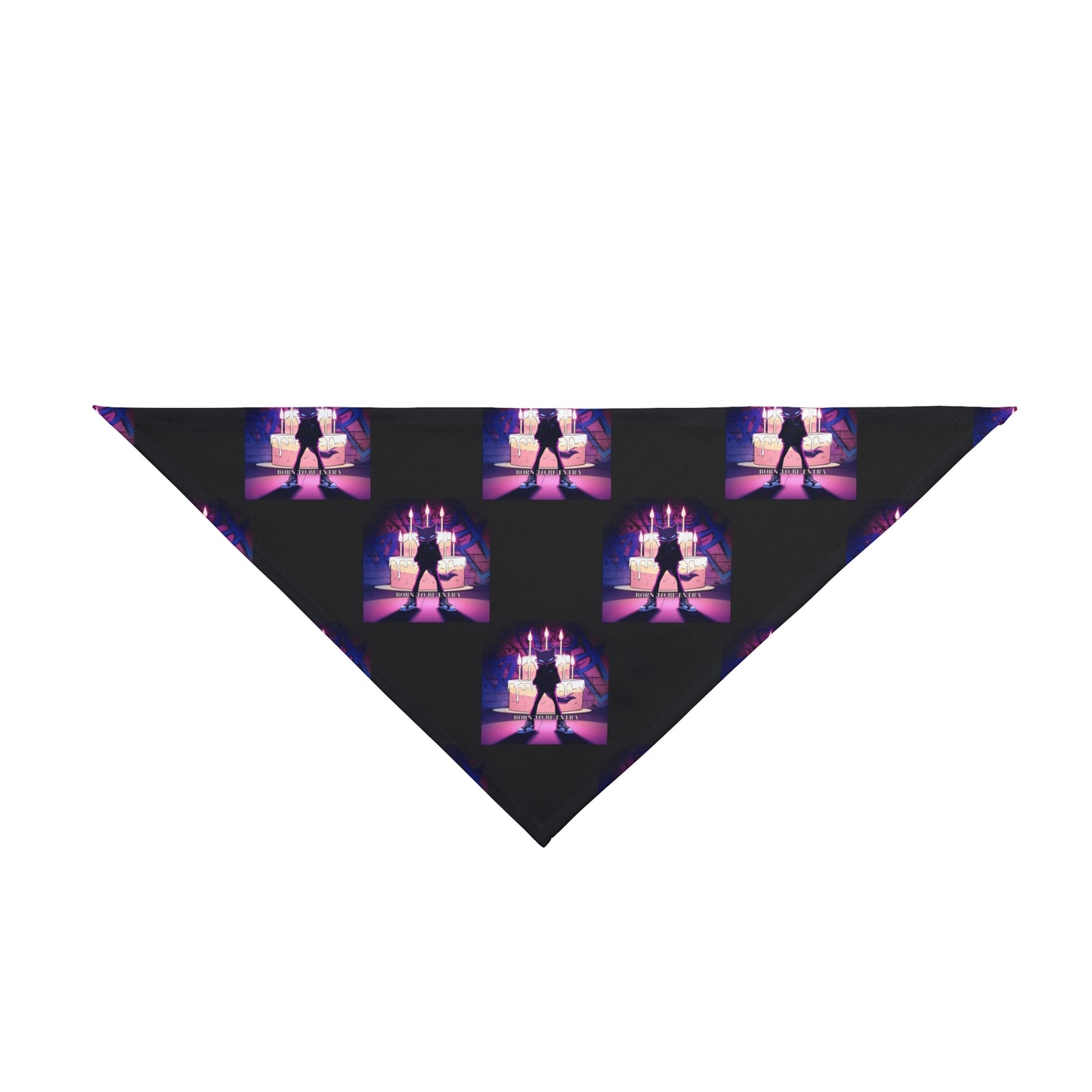 FIRST PRESS - PETS - BANDANA - "Born To Be Extra Cat"