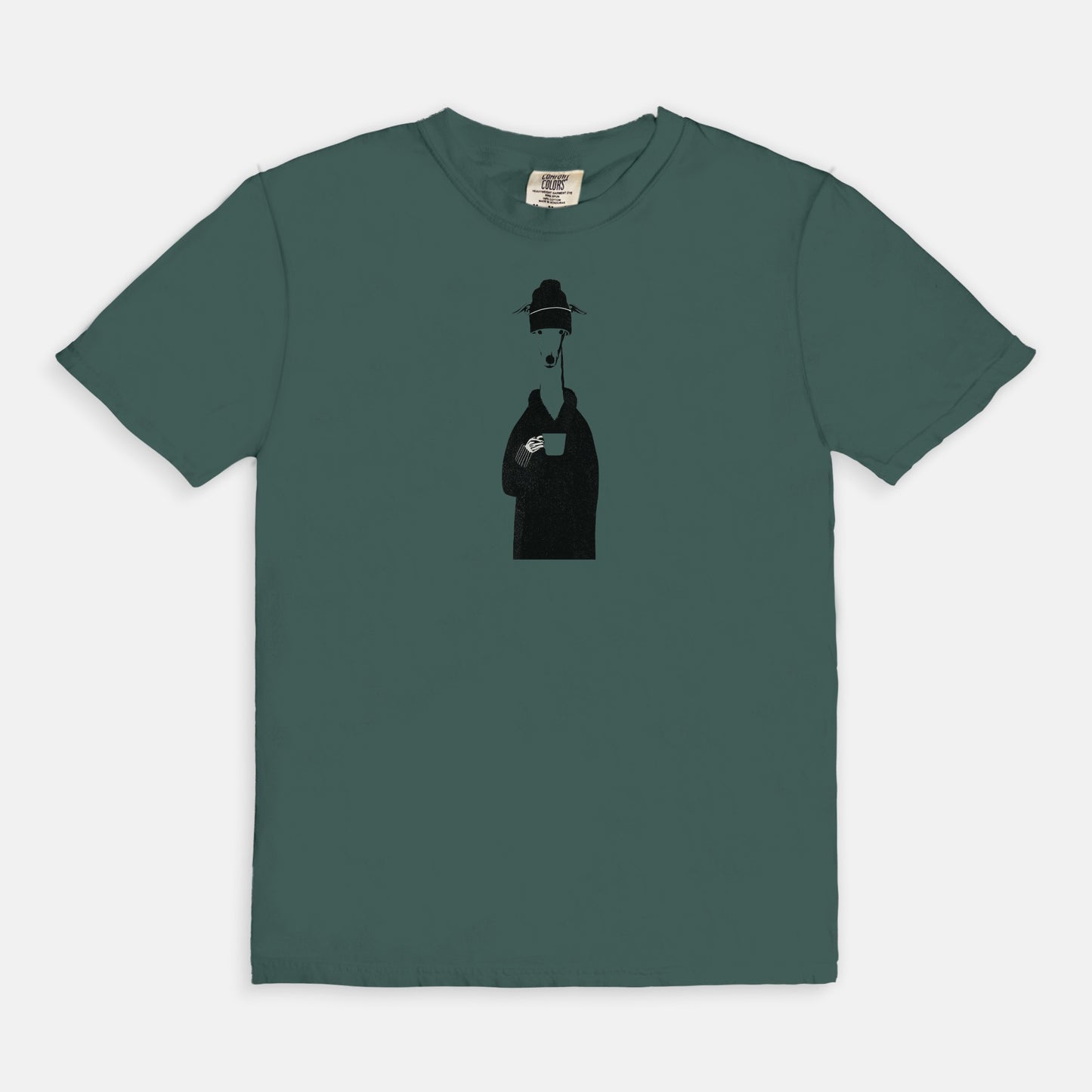 FIRST PRESS - HUMAN EDITION - UNISEX TEE - "After the First Cup"