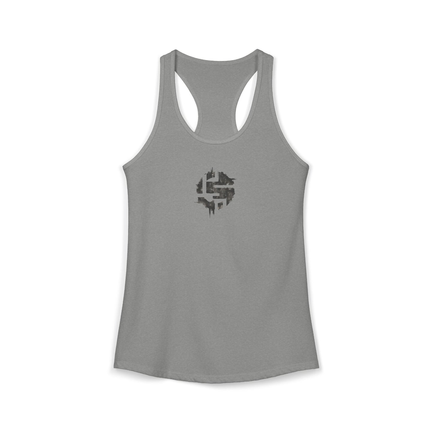 FIRST PRESS - HUMAN EDITION - WOMEN'S RACERBACK TANK TOP - "Mark"