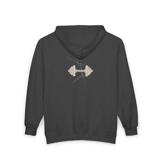 FIRST PRESS - HUMAN EDITION - UNISEX HEAVY BLEND™ ZIP HOODIE - "Load Bearing"