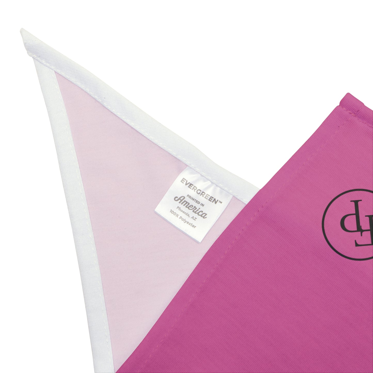 FIRST PRESS - PETS - BANDANA - "Pink Fog"