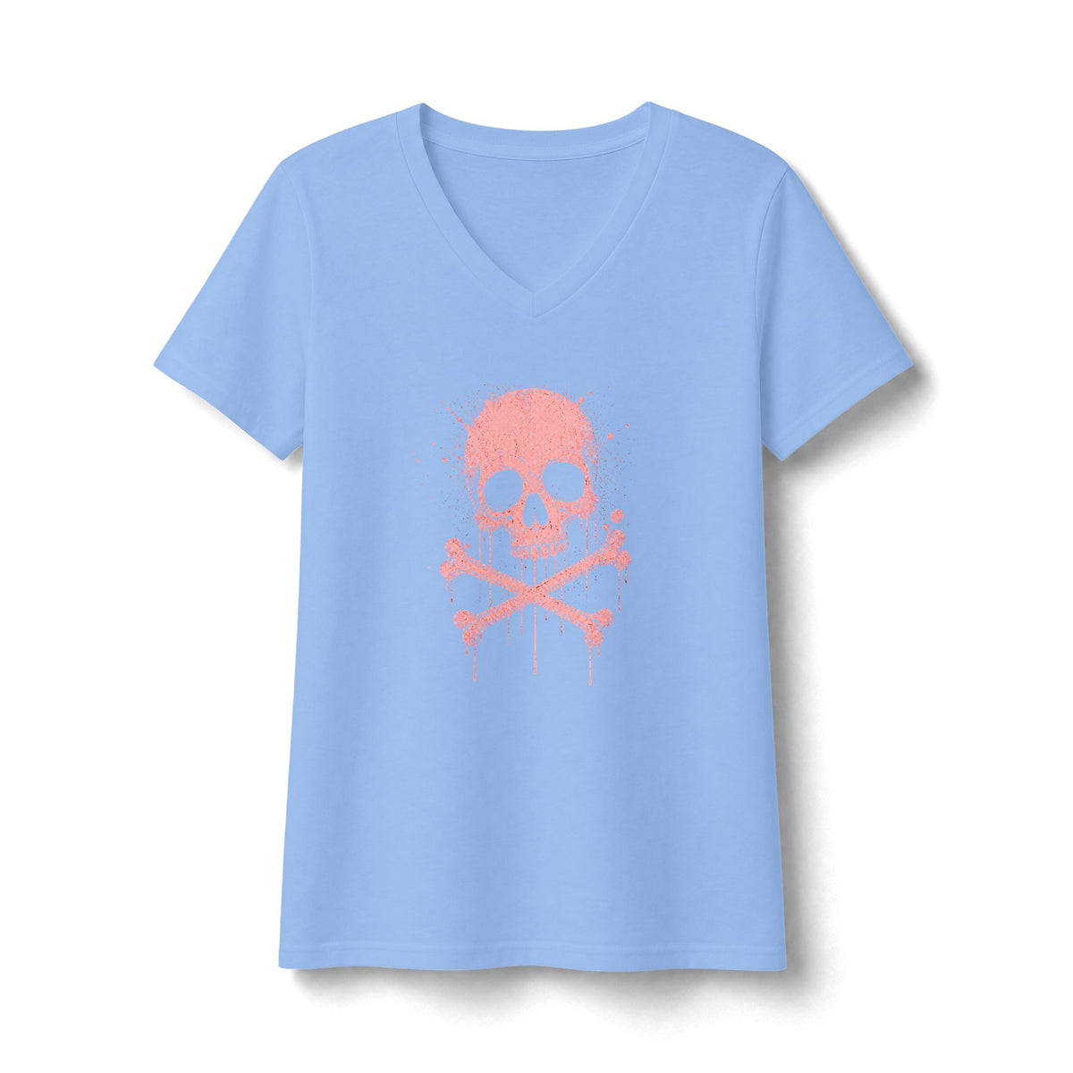 FIRST PRESS - HUMAN EDITION - WOMEN'S V-NECK TEE - "Sweet Surrender"