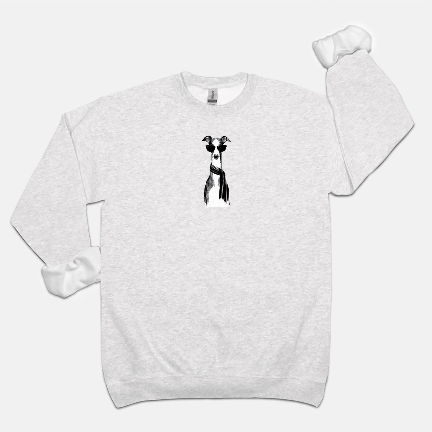 FIRST PRESS - HUMAN EDITION - UNISEX CREWNECK SWEATSHIRT - "Fashion Dog"