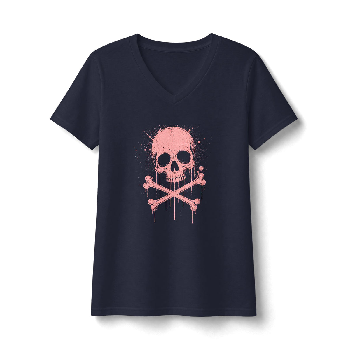 FIRST PRESS - HUMAN EDITION - WOMEN'S V-NECK TEE - "Sweet Surrender"