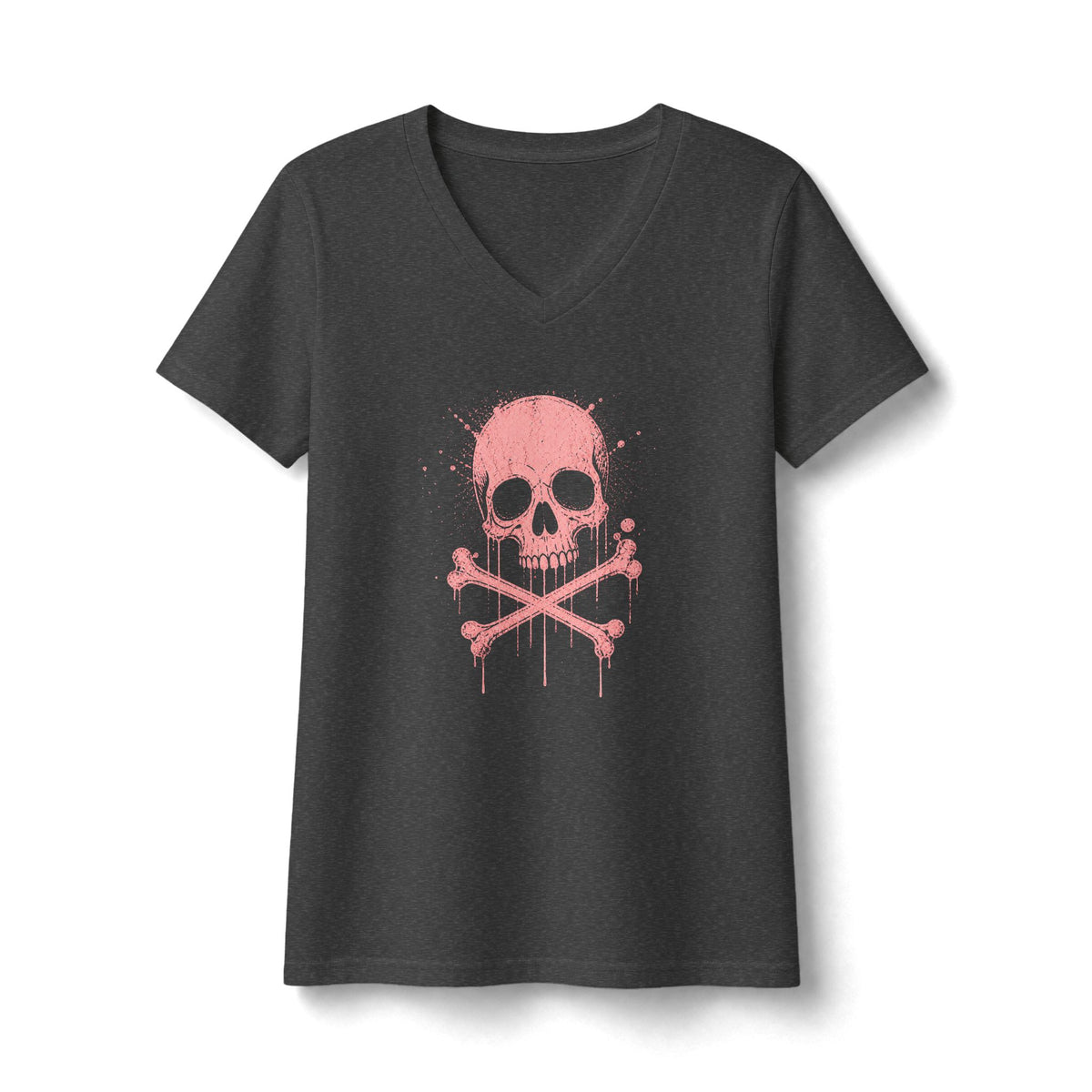 FIRST PRESS - HUMAN EDITION - WOMEN'S V-NECK TEE - "Sweet Surrender"