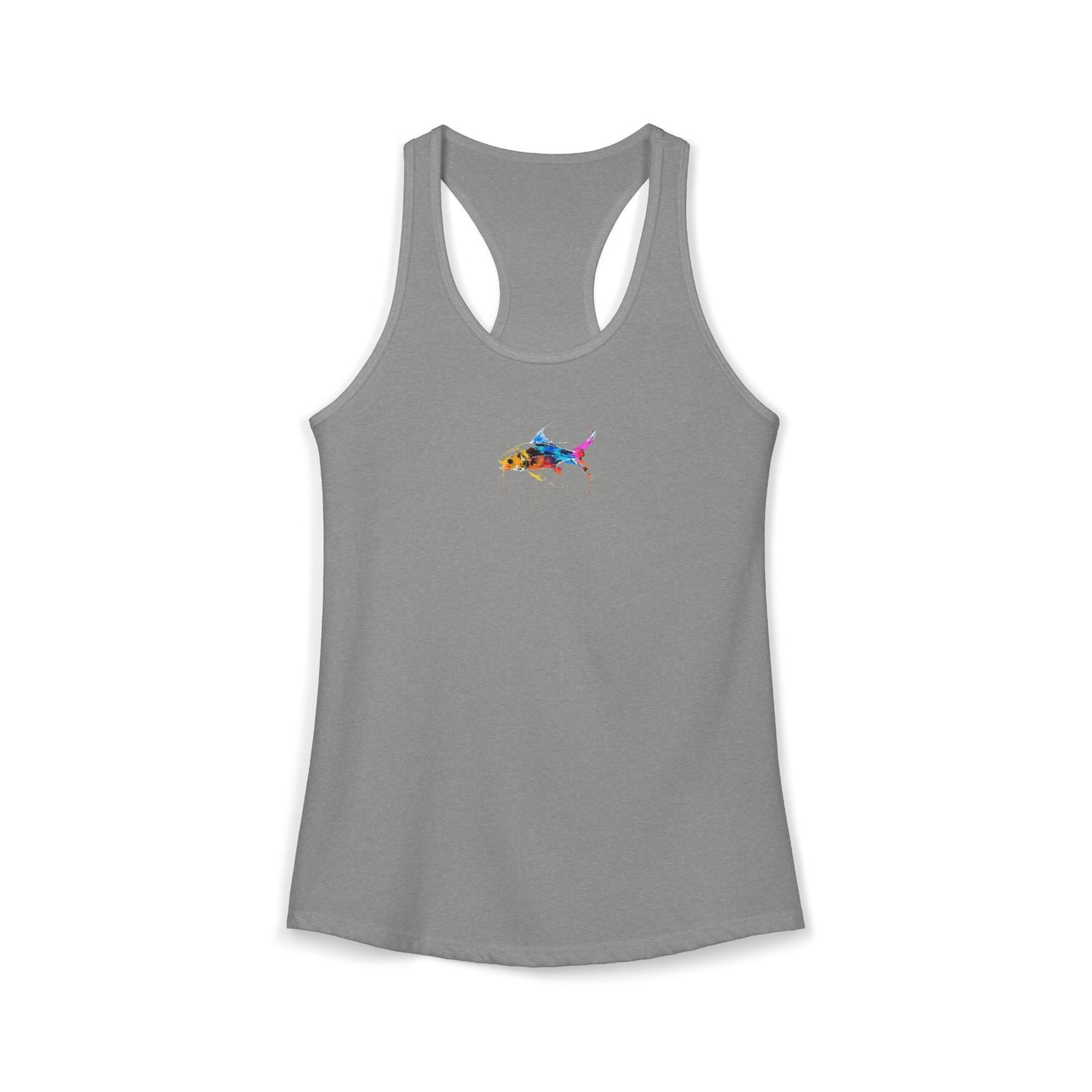 FIRST PRESS - HUMAN EDITION - WOMEN'S RACERBACK TANK TOP - "Wild Current"