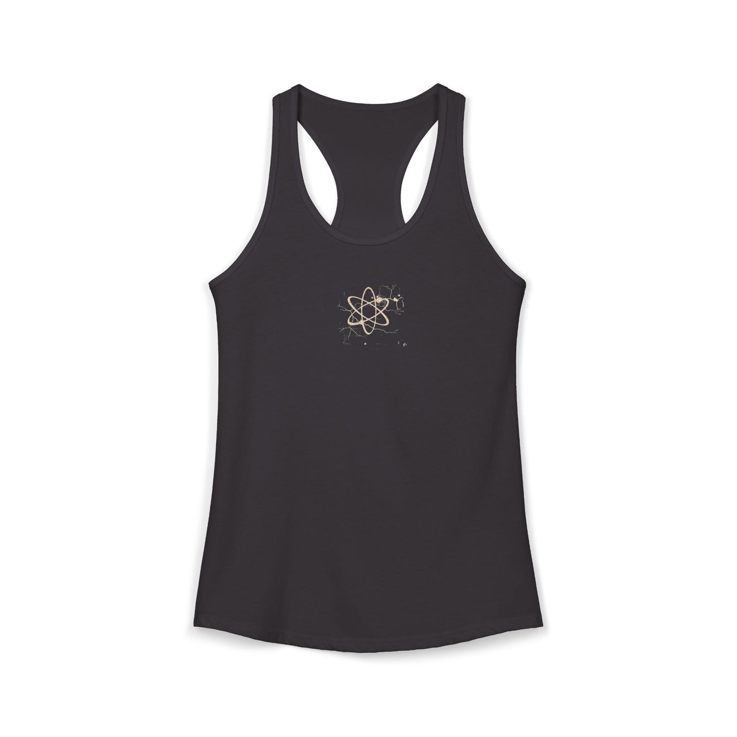 FIRST PRESS - HUMAN EDITION - WOMEN'S RACERBACK TANK TOP - "Underground Physics"