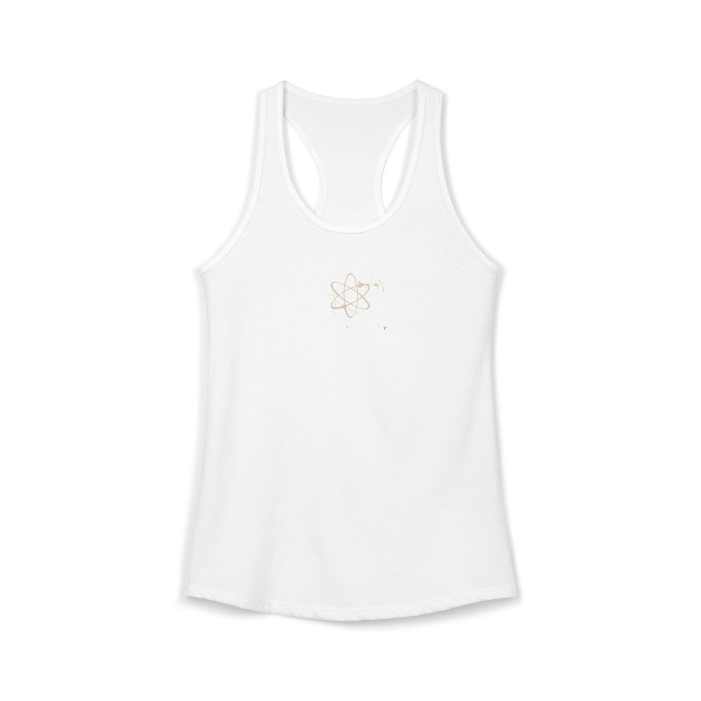 FIRST PRESS - HUMAN EDITION - WOMEN'S RACERBACK TANK TOP - "Underground Physics"