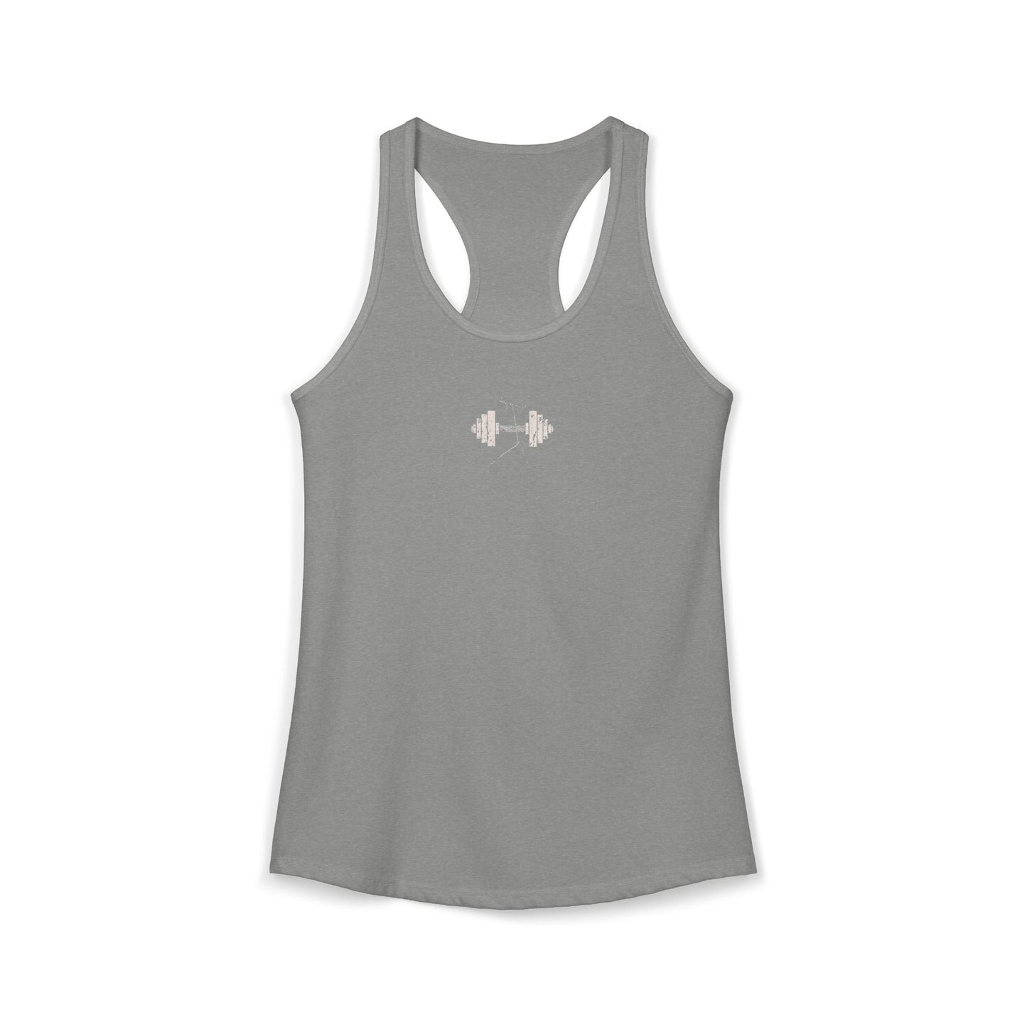 FIRST PRESS - HUMAN EDITION - WOMEN'S RACERBACK TANK TOP - "Load Bearing"