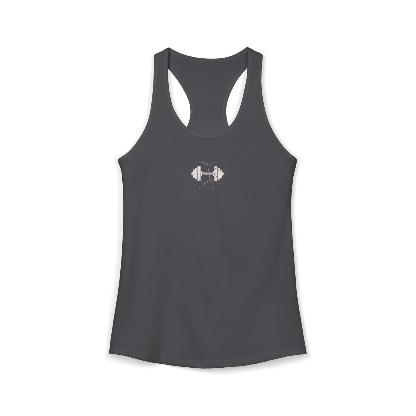 FIRST PRESS - HUMAN EDITION - WOMEN'S RACERBACK TANK TOP - "Load Bearing"
