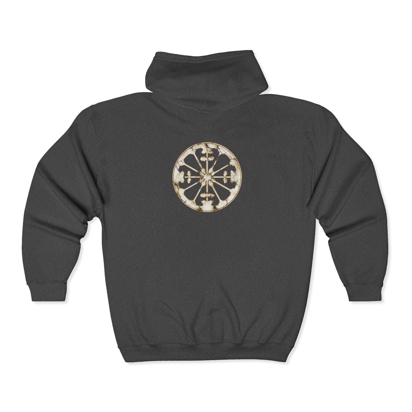 FIRST PRESS - HUMAN EDITION - UNISEX HEAVY BLEND™ ZIP HOODIE - "ETERNAL DEVOTION"