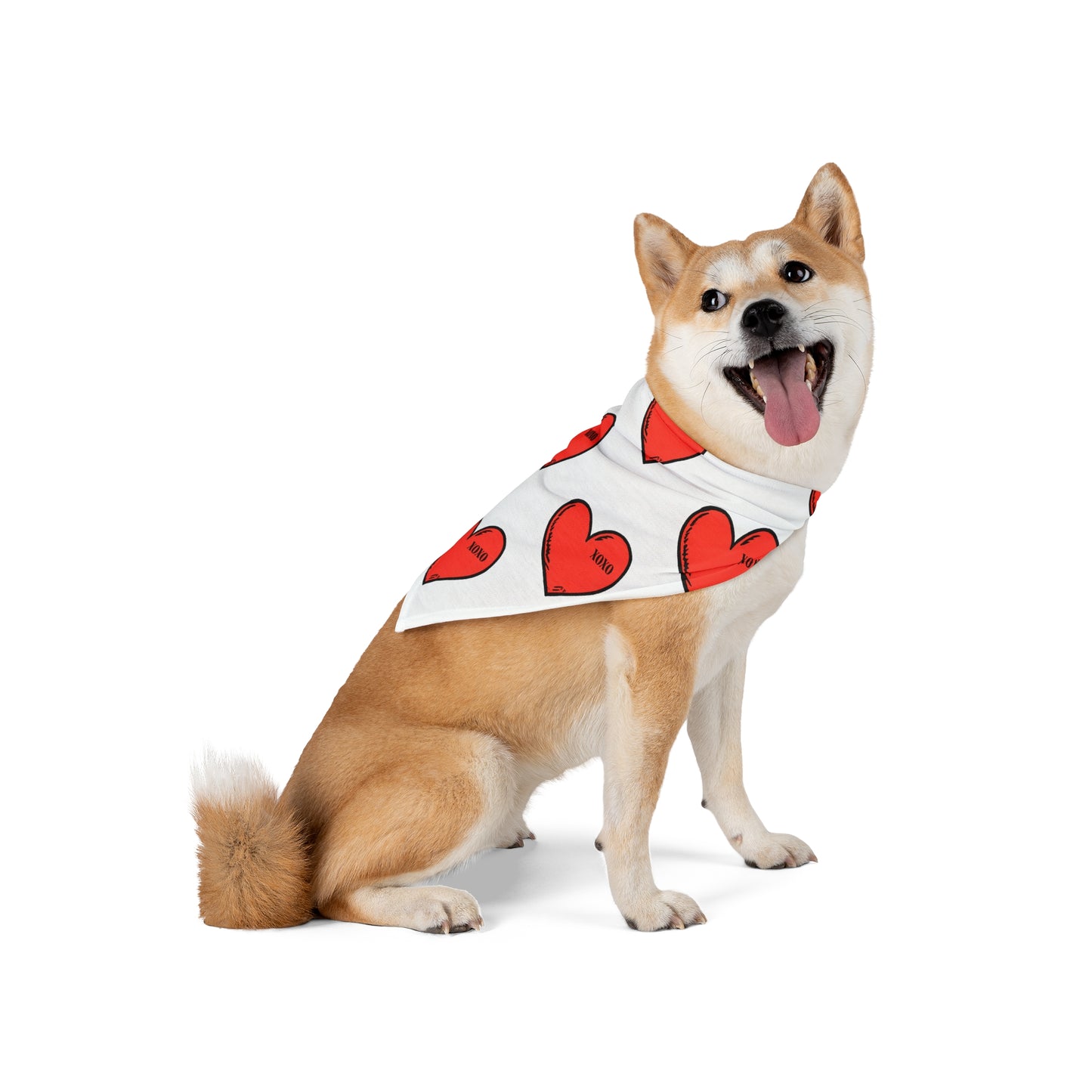 FIRST PRESS - PETS - BANDANA -  "XOXO"