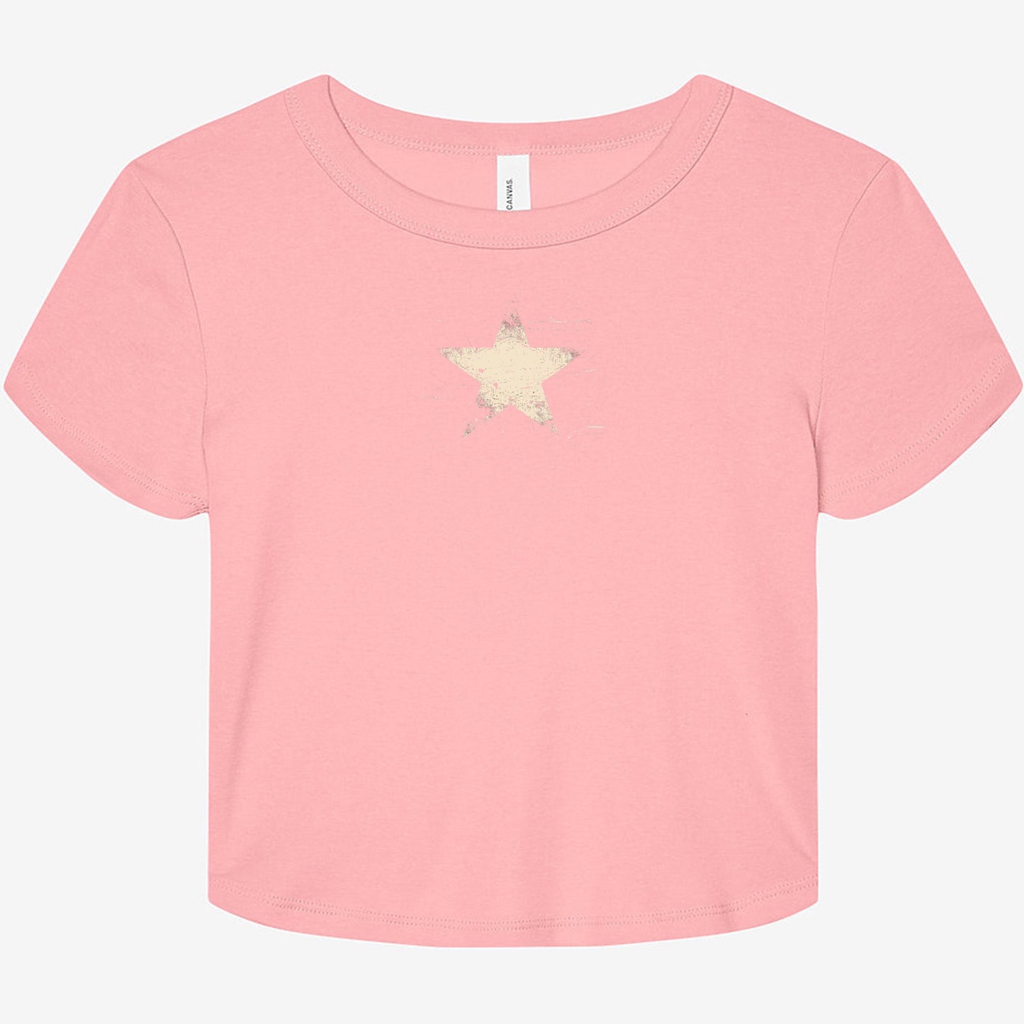 FIRST PRESS - HUMAN EDITION - WOMEN'S MICRO RIB BABY TEE - "Analog Star"