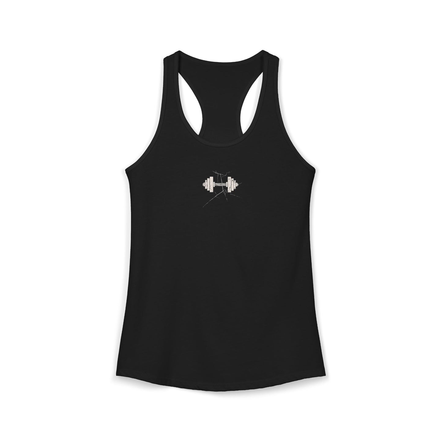 FIRST PRESS - HUMAN EDITION - WOMEN'S RACERBACK TANK TOP - "Load Bearing"