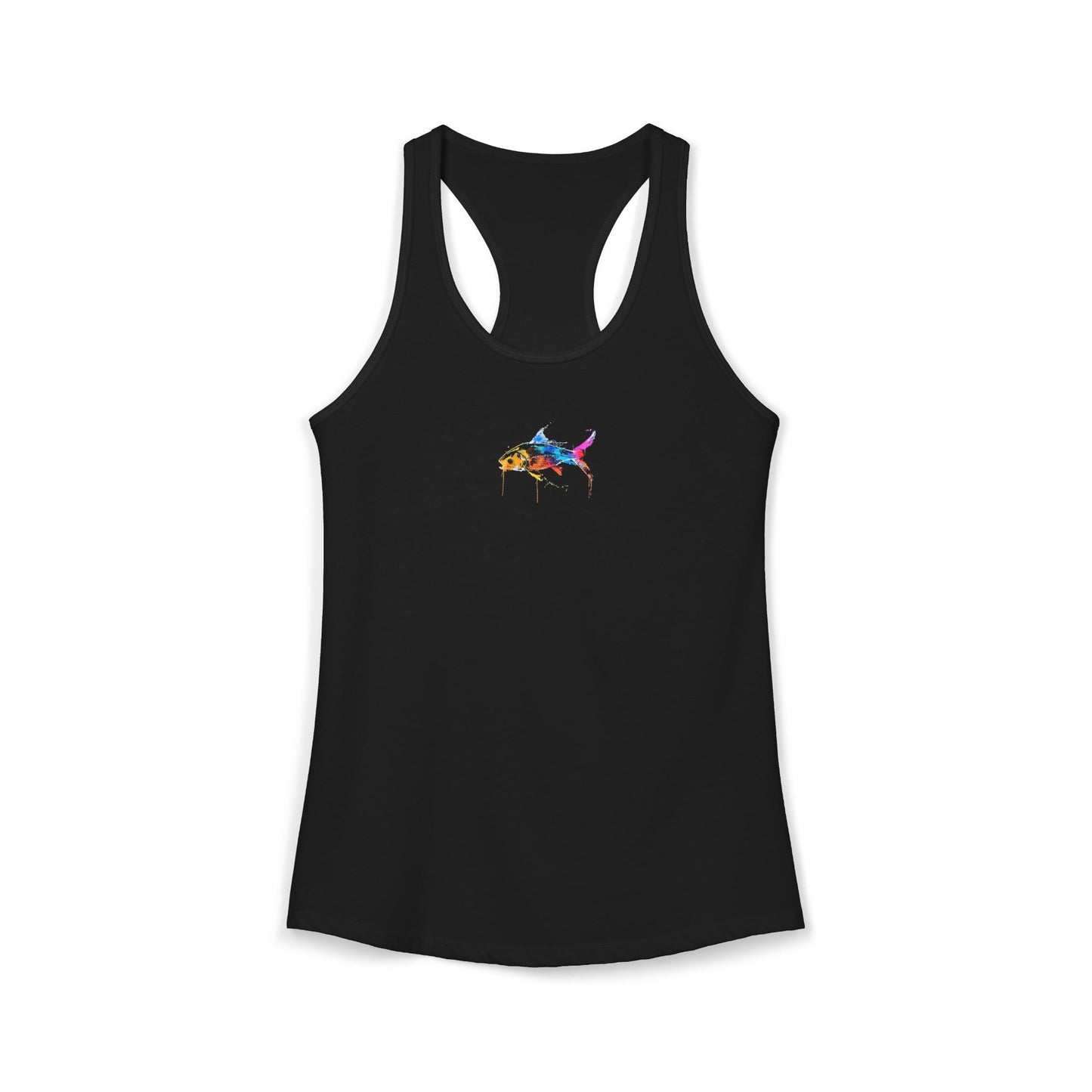 FIRST PRESS - HUMAN EDITION - WOMEN'S RACERBACK TANK TOP - "Wild Current"