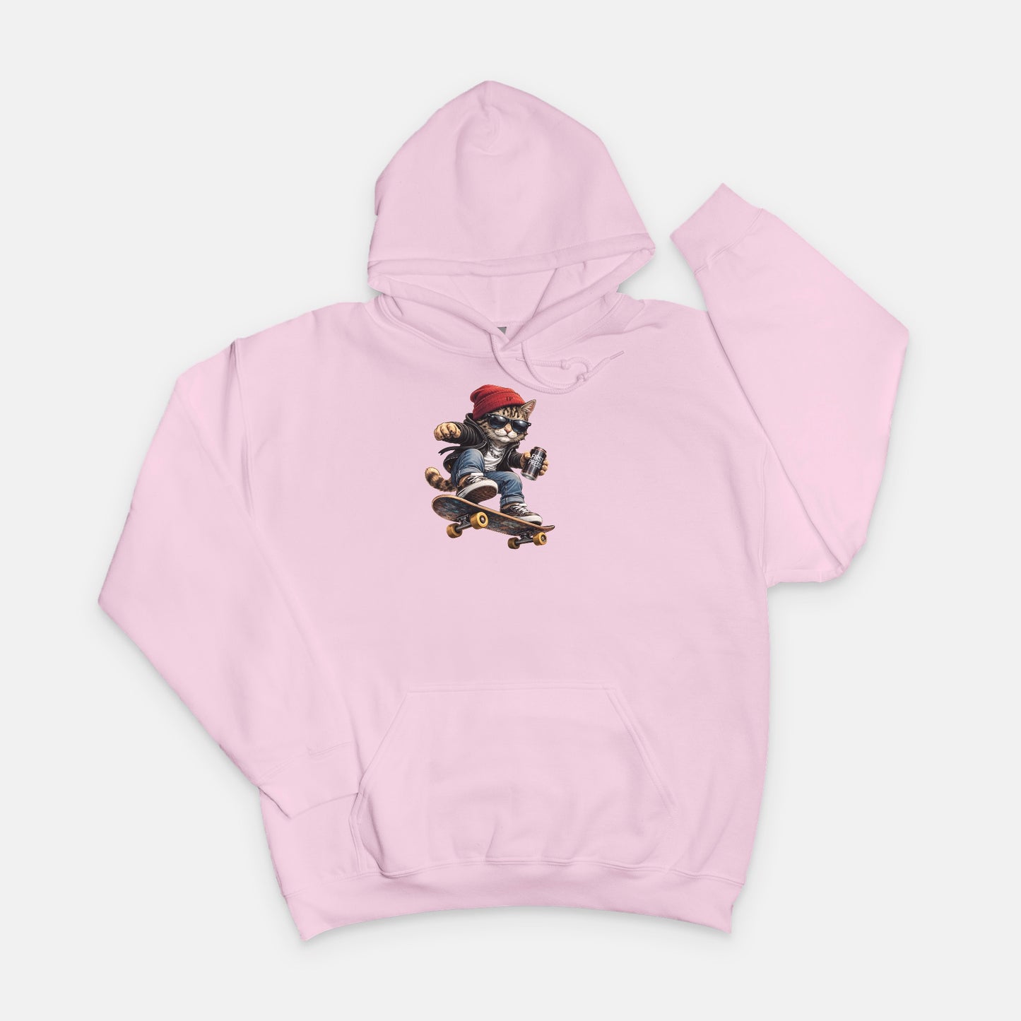 FIRST PRESS - HUMAN EDITION - UNISEX SWEATSHIRT HOODIE - "Street Cat"