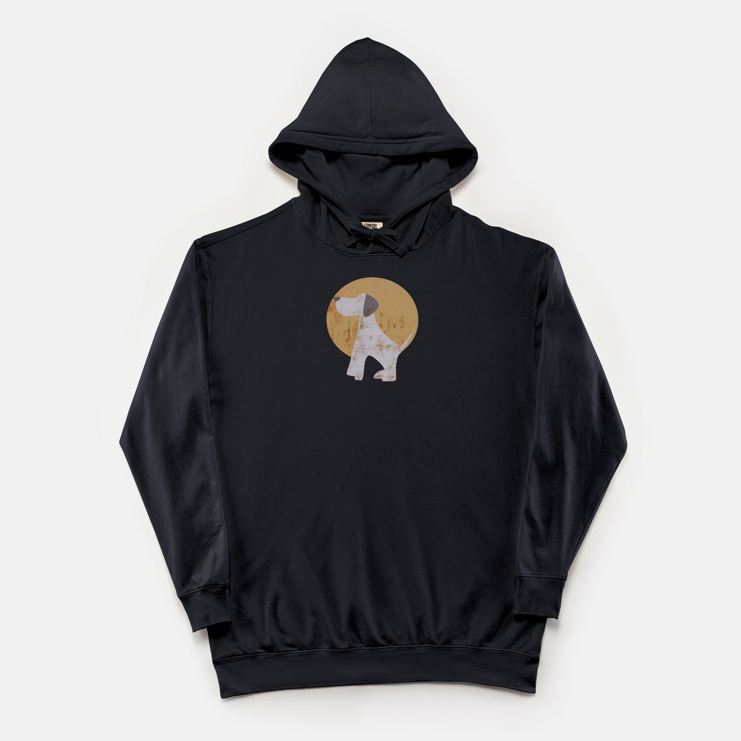 FIRST PRESS - HUMAN EDITION - UNISEX LIGHTWEIGHT HOODED SWEATSHIRT - "The Reading Room"