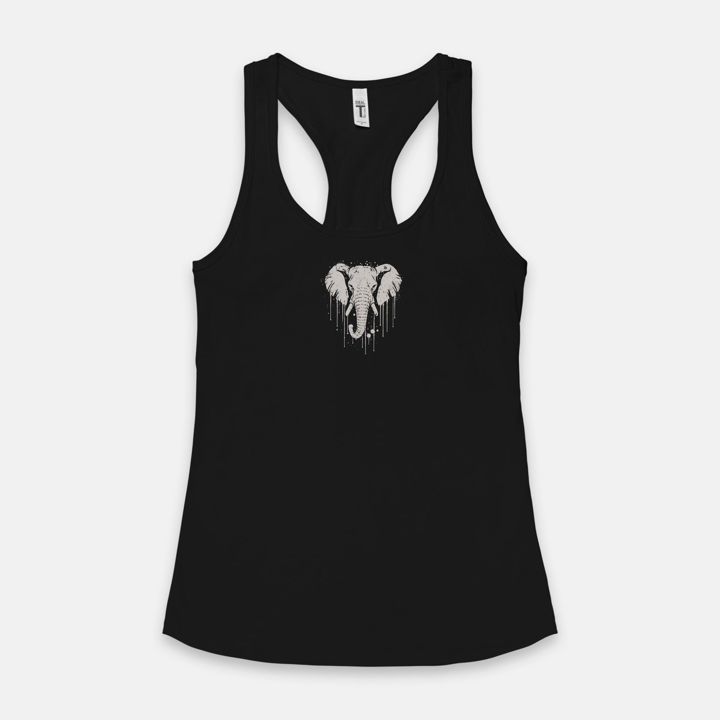 FIRST PRESS - HUMAN EDITION - WOMEN'S RACERBACK TANK TOP - "Untouched"