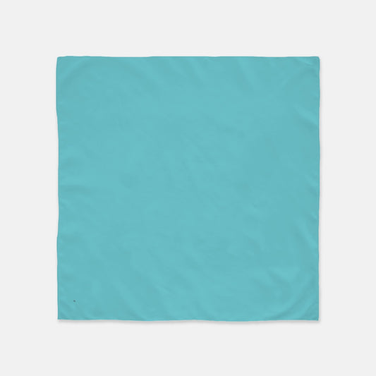 FIRST PRESS - HUMAN EDITION - BANDANA SCARF - Lagoon Blue