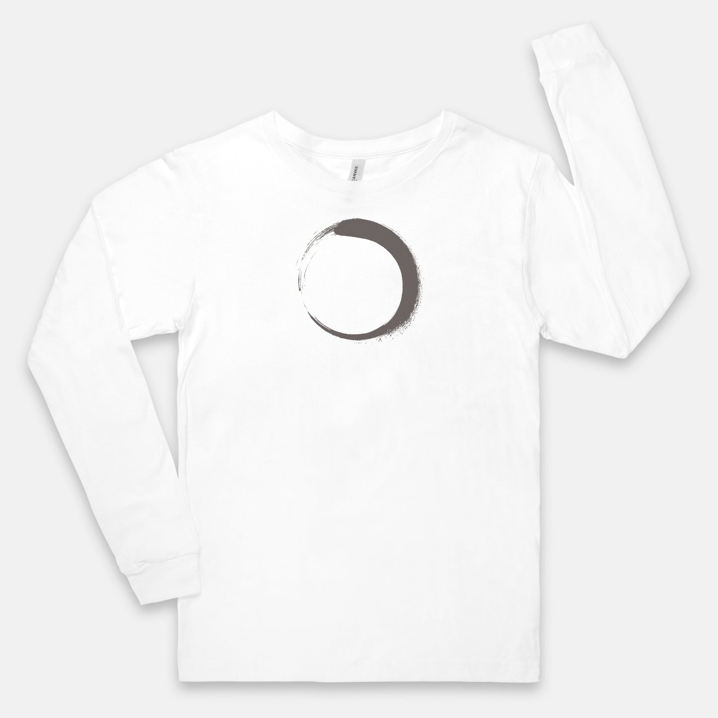 FIRST PRESS - HUMAN EDITION - UNISEX JERSEY LONG SLEEVE TEE - "Half Mark"