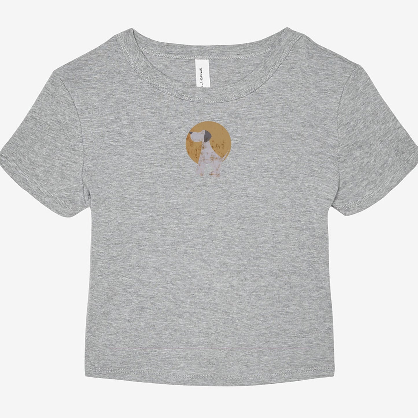 FIRST PRESS - HUMAN EDITION - WOMEN'S MICRO RIB BABY TEE "The Reading Room"