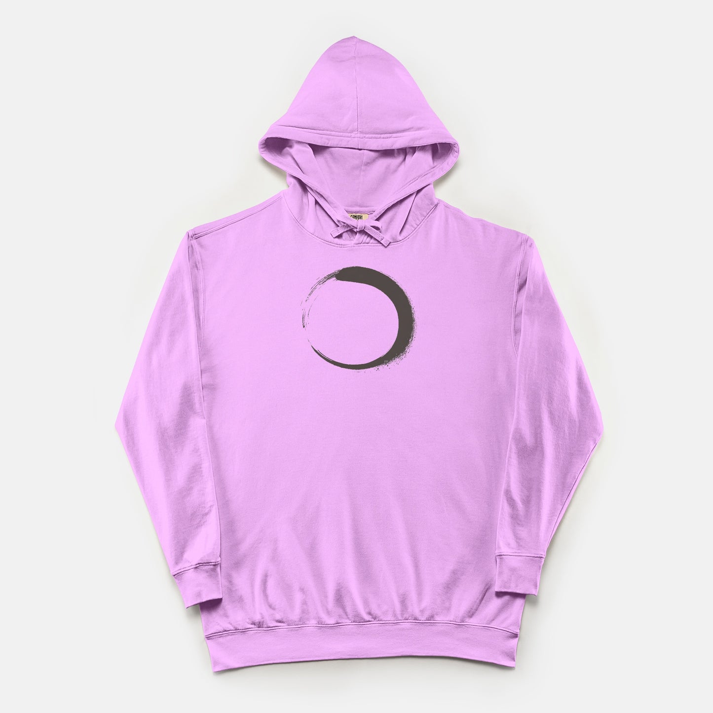 FIRST PRESS - HUMAN EDITION - UNISEX LIGHTWEIGHT HOODED SWEATSHIRT - "Half Mark"