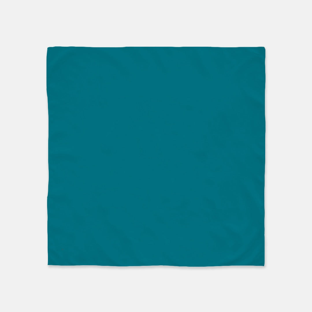 FIRST PRESS - HUMAN EDITION - BANDANA SCARF - Dark Teal