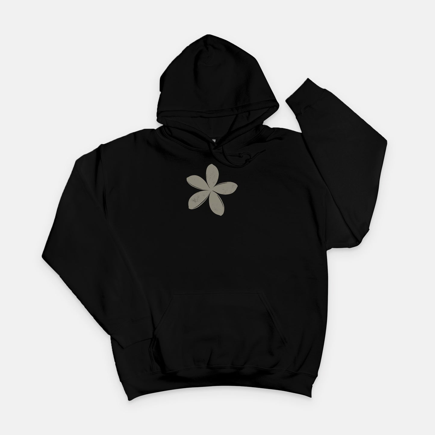 FIRST PRESS - HUMAN EDITION - UNISEX SWEATSHIRT HOODIE - "Ghost Flower"