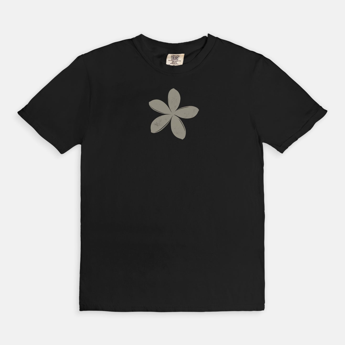 FIRST PRESS - HUMAN EDITION - UNISEX TEE - "Ghost Flower"
