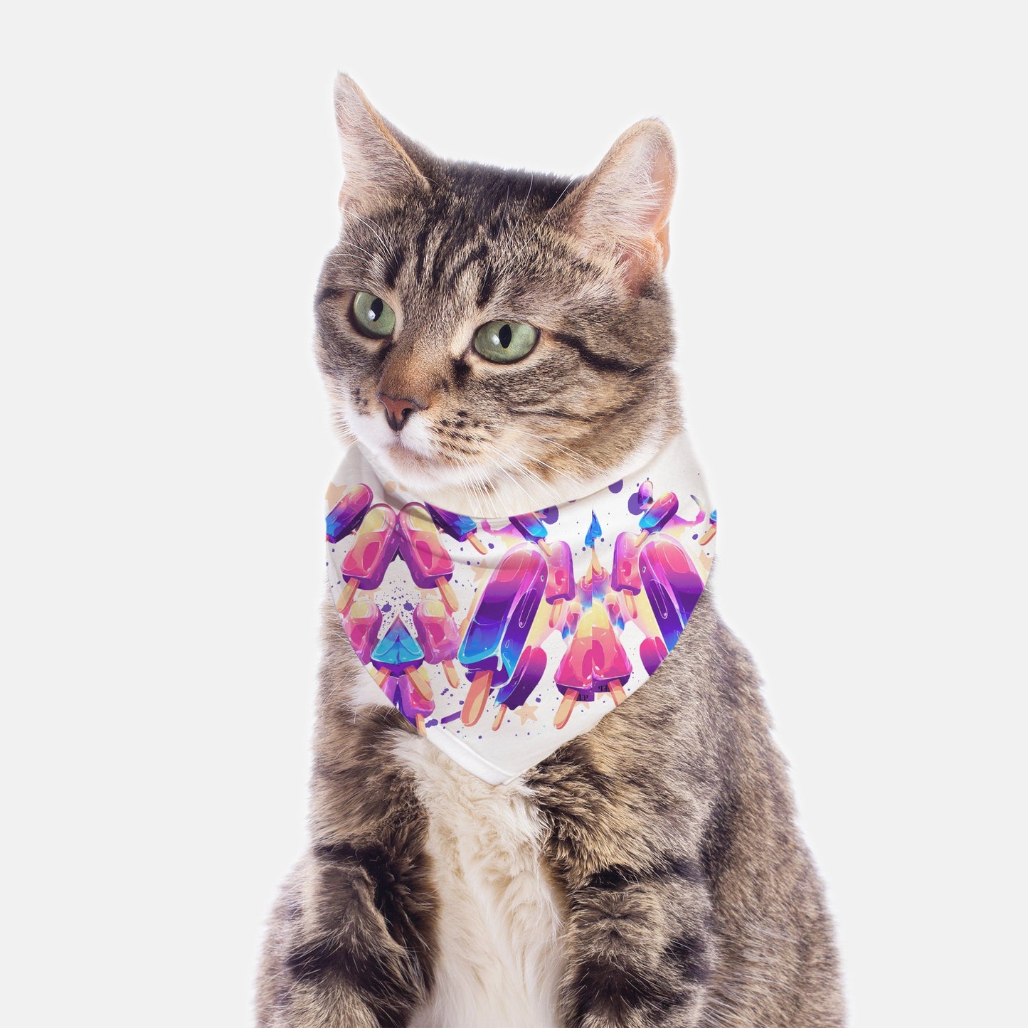 FIRST PRESS - PETS - BANDANA - "Cosmic Melt Pops"