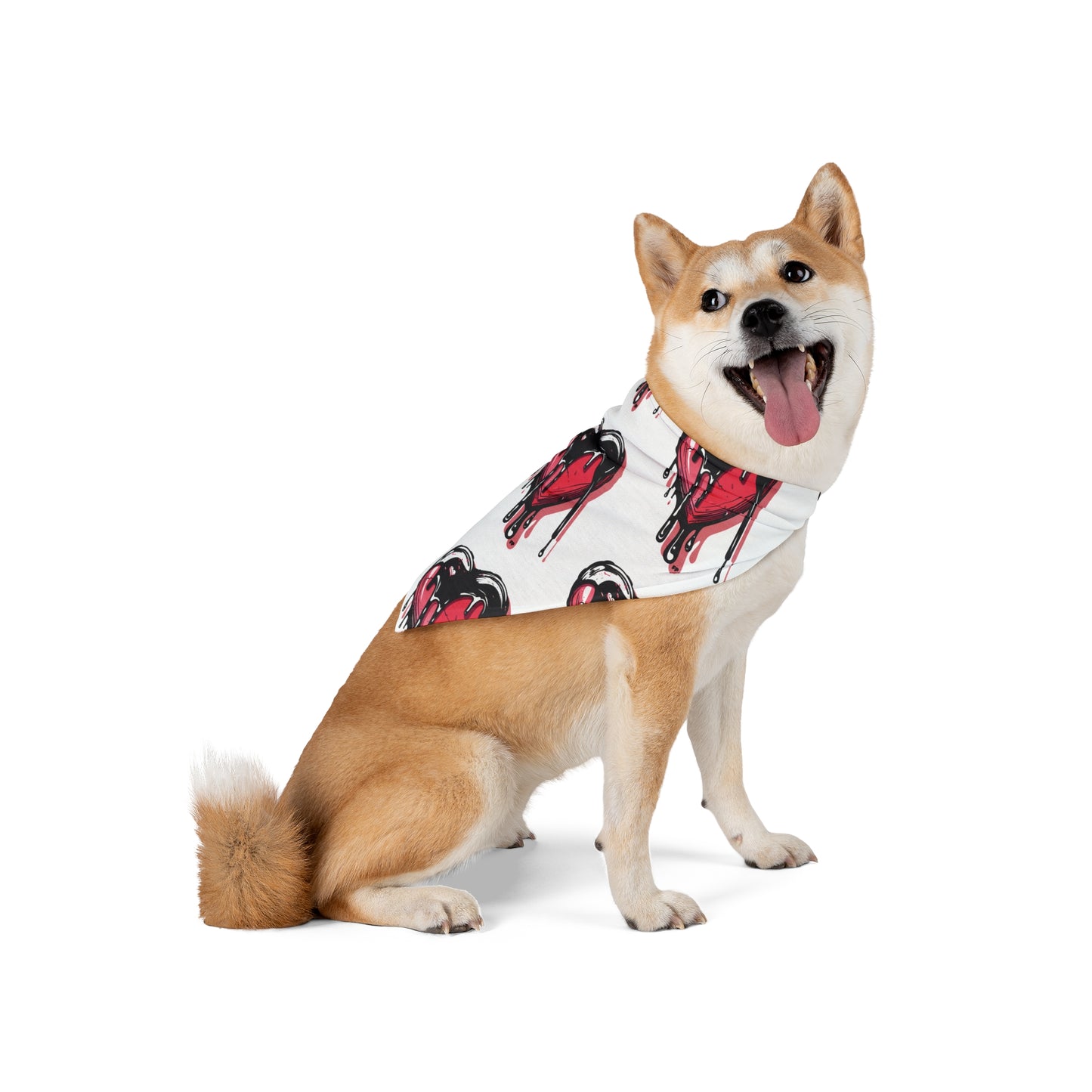 FIRST PRESS - PETS - BANDANA - "Melting Heart"