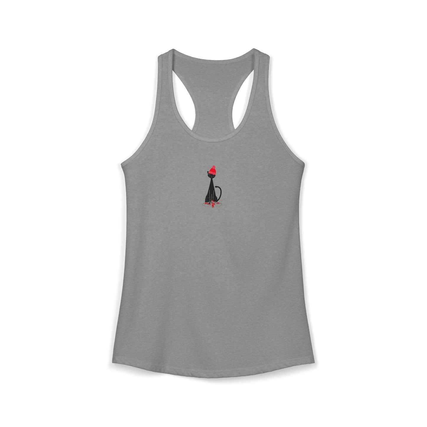 FIRST PRESS - HUMAN EDITION - WOMEN'S RACERBACK TANK TOP - "Pizza Heist"