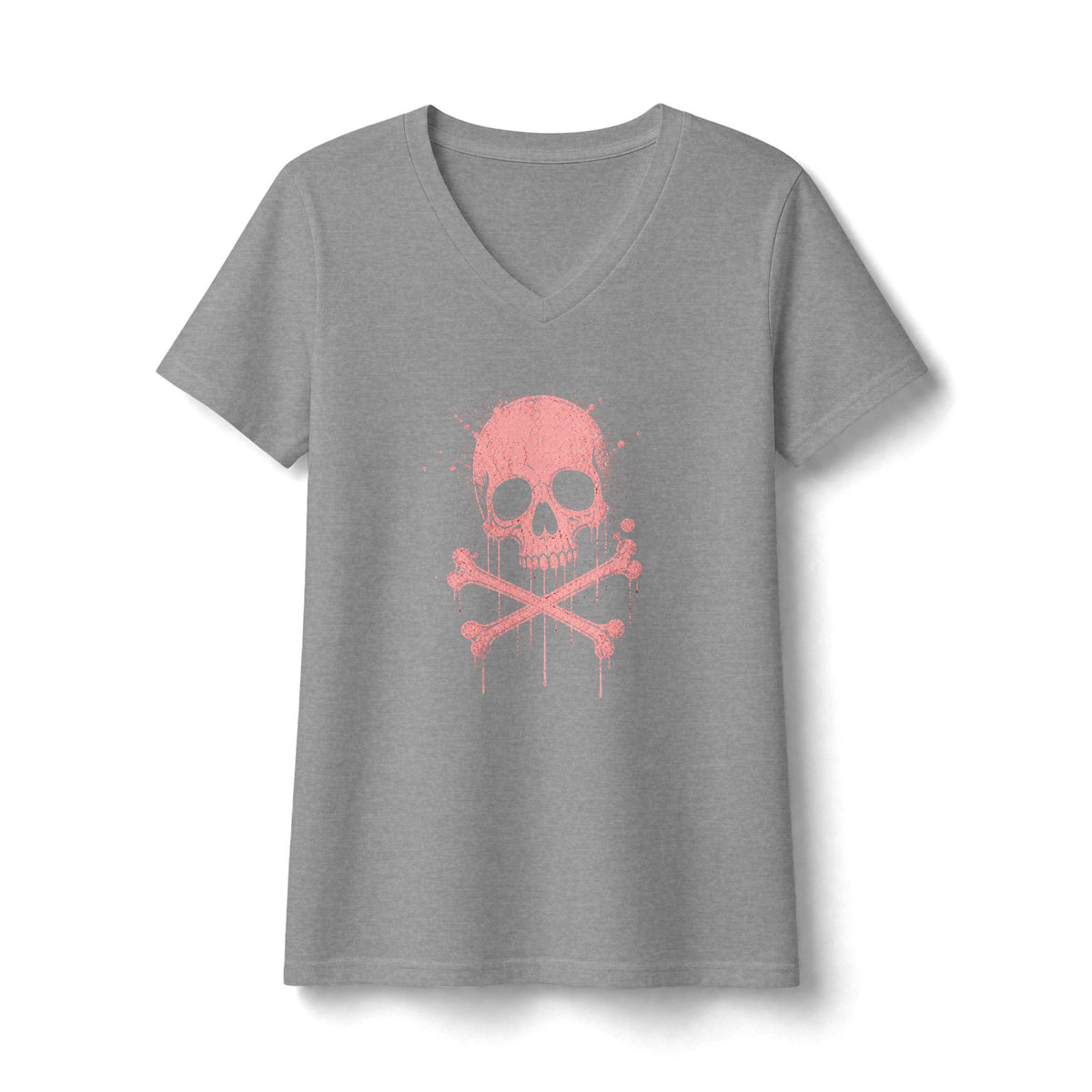 FIRST PRESS - HUMAN EDITION - WOMEN'S V-NECK TEE - "Sweet Surrender"