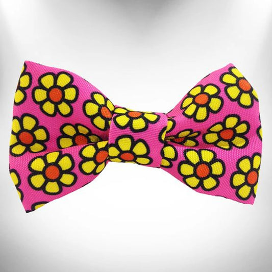 FIRST PRESS - PETS - NECKWEAR - Flower Power Bow Tie