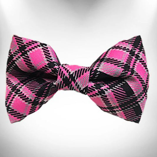 FIRST PRESS - PETS - NECKWEAR - Plaid Bow Tie